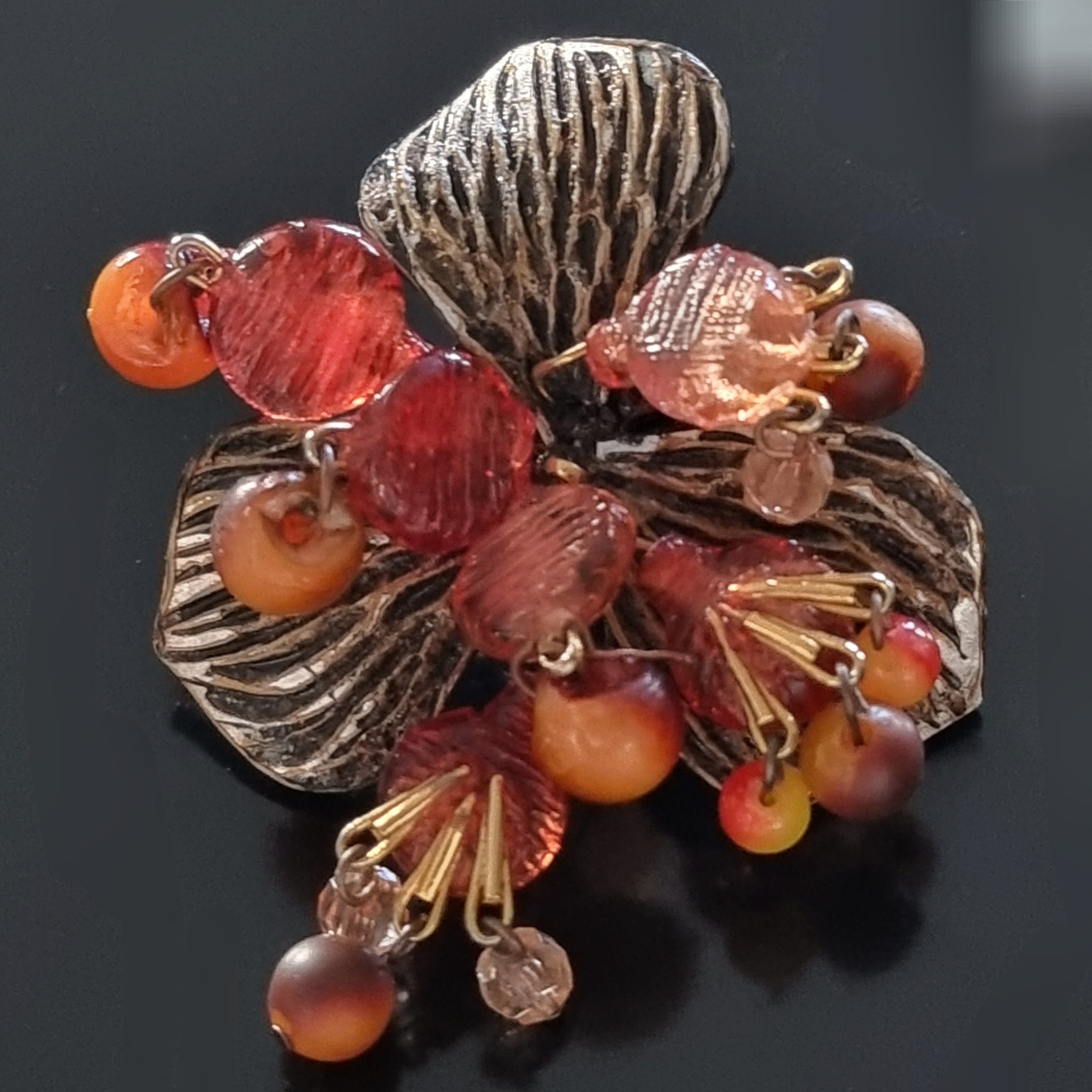 Broche Vintage Talosel Line Vautrin - Monique Védié - Années 60 - Occasion - Pièce De Collection