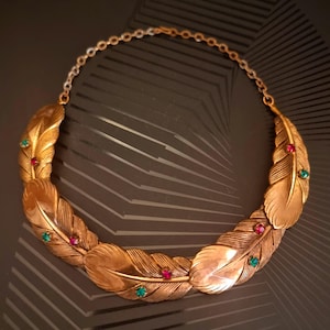 Jean SCHLUMBERGER for Elsa SCHIAPARELLI Vintage Necklace 1930-40, collector's item, museum piece