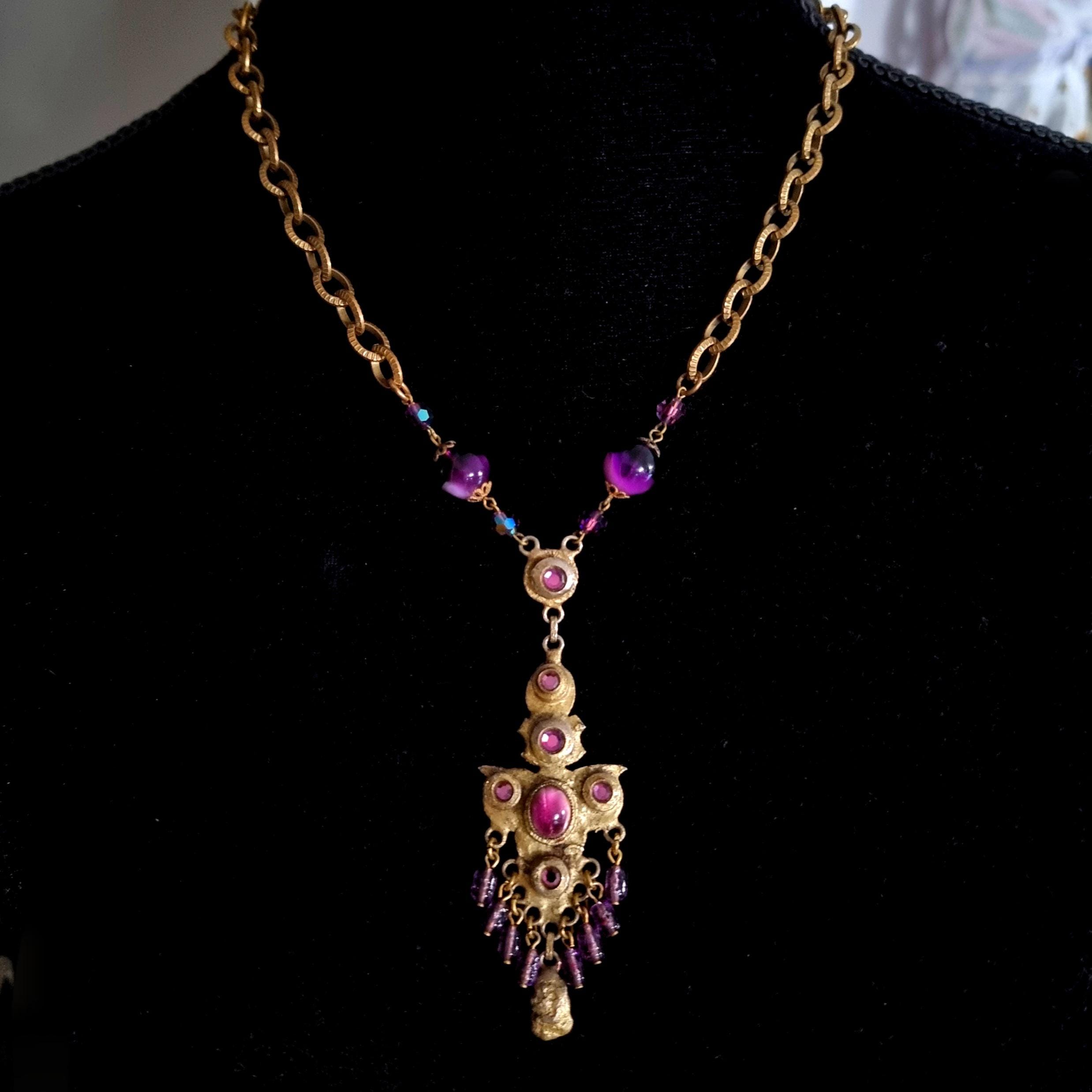 Vintage jewelry by Henry Perrichon, a designer from the 1960s
