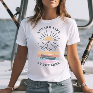 Lake Life Tee, Lake Tee, Summertime Tee