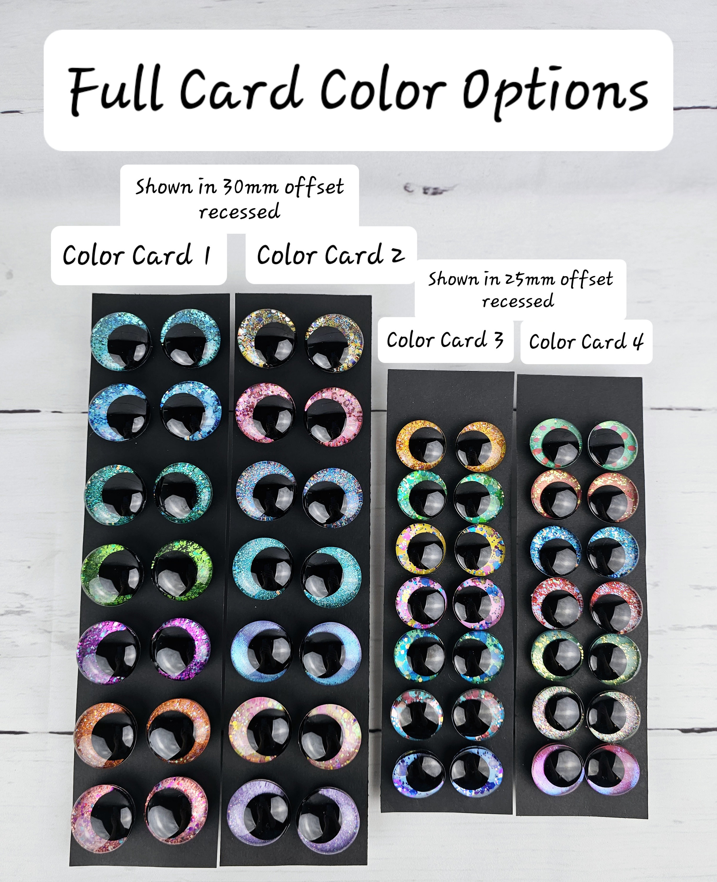 ITS PREORDER DAY! Which color is your favorite? Safety eyes will