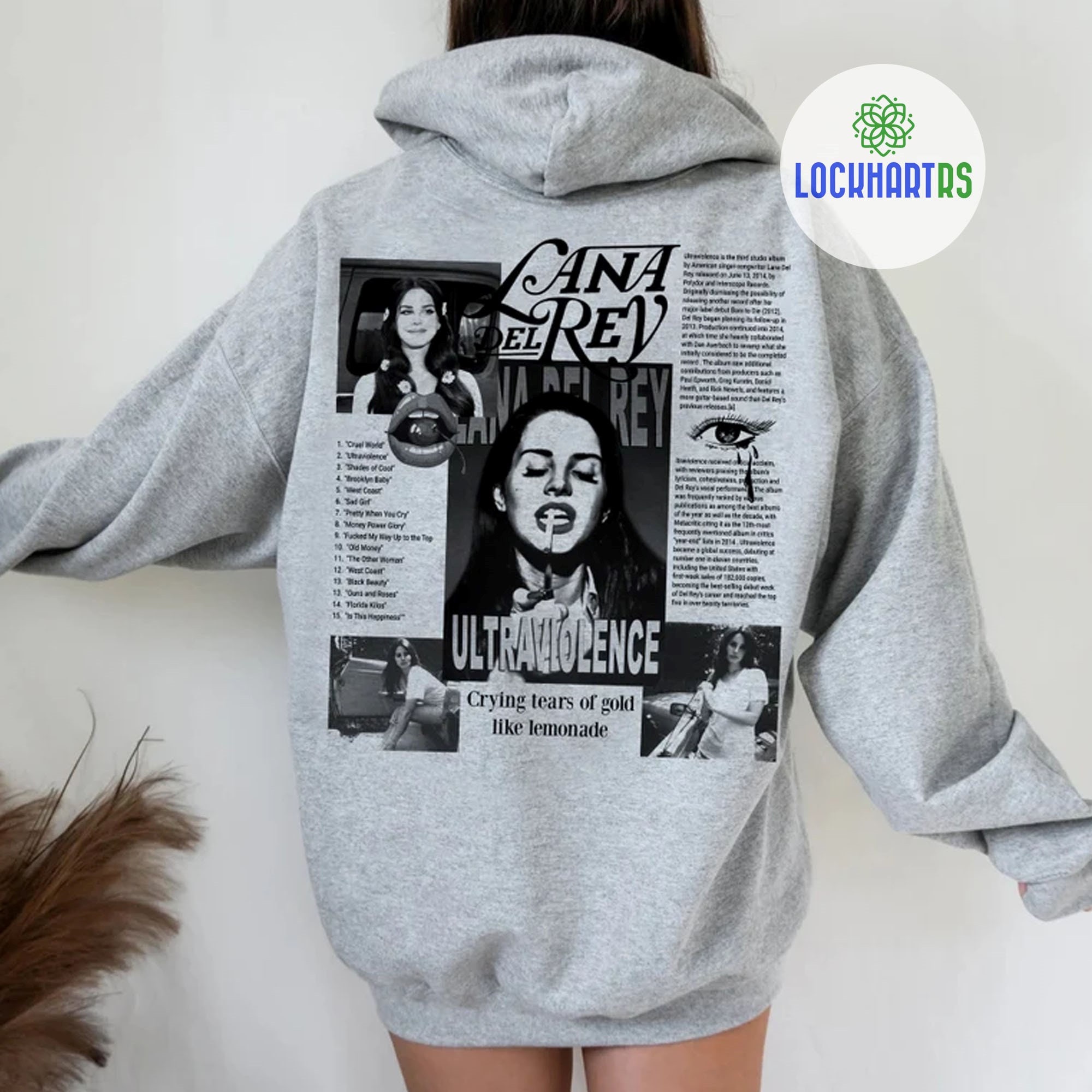 Discover Lana Del Rey Ultraviolence Hoodie, Lana Del Rey Shirt, I Love Lana Del Rey Album Tee, Lana Del Rey Tour 2023 Sweatshirt, Gift For fans