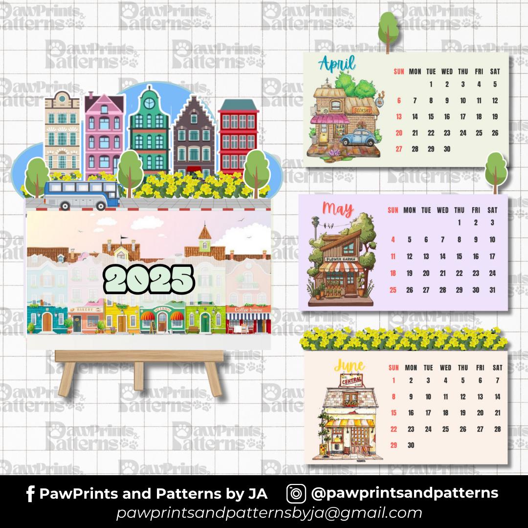 2025 Printable Calendar Customizable - Il Fullxfull.6415764073 Neve 