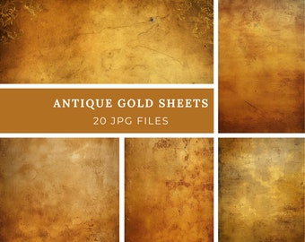 Gold Digital Paper, Scrapbook Paper, Gold Foil Digital Paper, Gold Backgrounds, Metallic Gold Digital Paper, Commercial Use, gold gradient