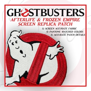 Ghostbusters Afterlife & Frozen Empire Patch- Screen Accurate Replica