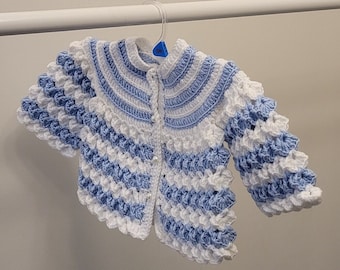 Handmade Newborn Baby Crochet Sweater