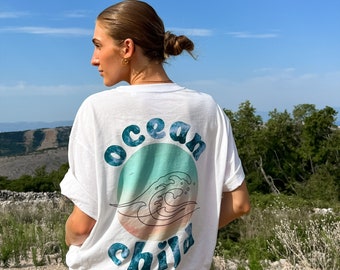 Organic Child Shirt - Organic Oversize Shirt, Vintage T-Shirt, Gift for Woman and Man Unisex T-Shirt