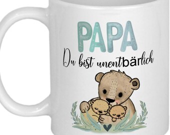 Gifts for Dad: Mug with a saying from children, birthday present for father, Christmas present, gift ideas, Father's Day gifts, indispensable