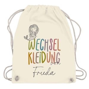 Geschenkidee zum Kindergartenstart mit einem personalisierten Stoffbeutel