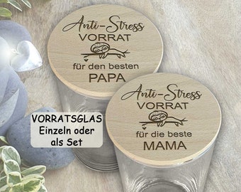 Papa Geschenk, Geschenkidee für Papa, Geschenk Vatertag, Vorratsdose, Vorratsglas, Anti Stress, Vatertagsgeschenk, Geburtstagsgeschenk Papa