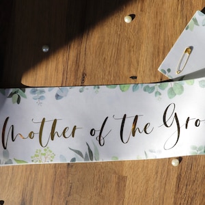 Bride to be, Green sash, Hen Party Sash, Bachelorette Party Sash, Bride to be satin sash, Sage green sash, sash for bride, hen, Hen do, sash Mother of the groom