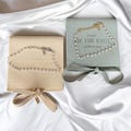 Elegant Pearl Bridesmaid Bracelet, Gift Pouch Included