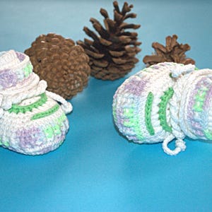 Crochet baby sneakers ,Sports baby shoes , First baby shoes ,Newborn shoes gift