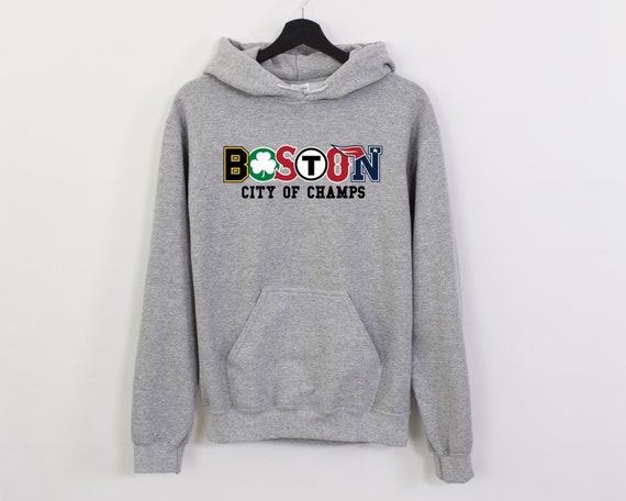 Vintage Boston Sports Sweatshirt Boston City of Champs Sweatshirt Unisex Hoodie Boston Bruins Boston Celtics Boston Red Sox Patriots Etsy Canada