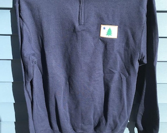 Old Maine Flag Quarter Zip