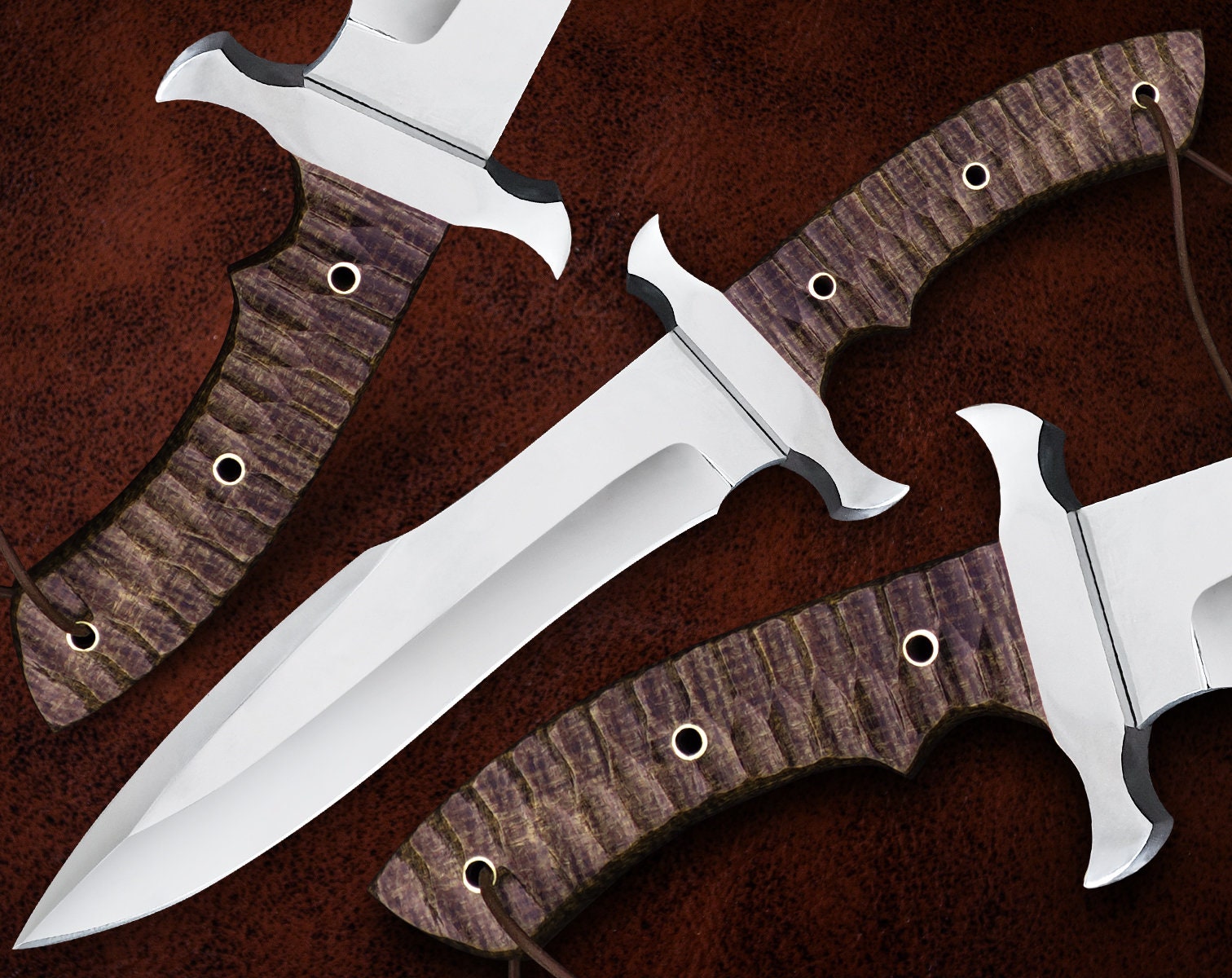 Razor sharp bowie knife  High Polish D2 Steel 16 Bowie Knife