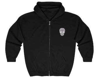 USED Skull Flight Full Zip Paka 38 BK USED Skull Flight Full Zip Paka 38 BK