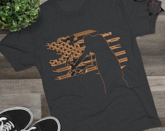 Bowfishing Unisex Tri-Blend Crew Tee