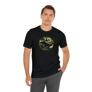 Camo Honey Badger Jersey Short Sleeve Tee