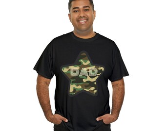 Star Dad  Heavy Cotton Tee