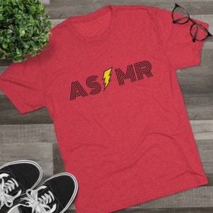 ASMR Unisex Tri-Blend Crew Tee