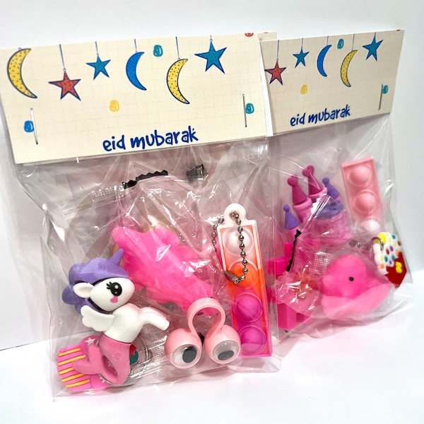 Sacs cadeaux Eid Mubarak pour garçons et filles Ramadan Eid Goods Kids Surprise