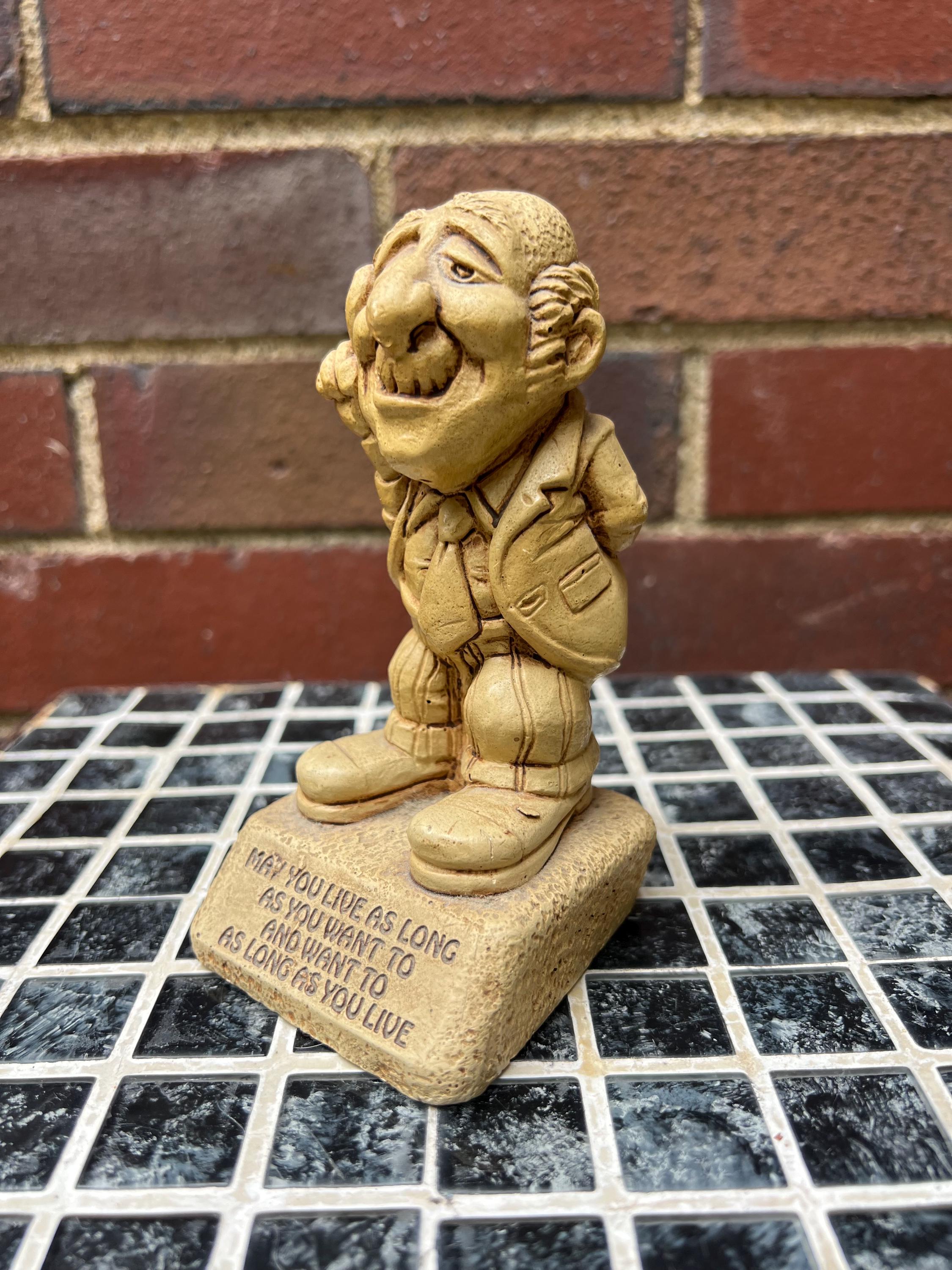 1979年 ポーラ・リブ・ロング 老人の置物 - Etsy 日本