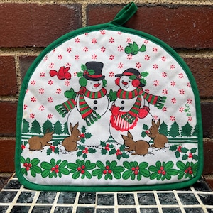 Vintage Snowman Pot Holder