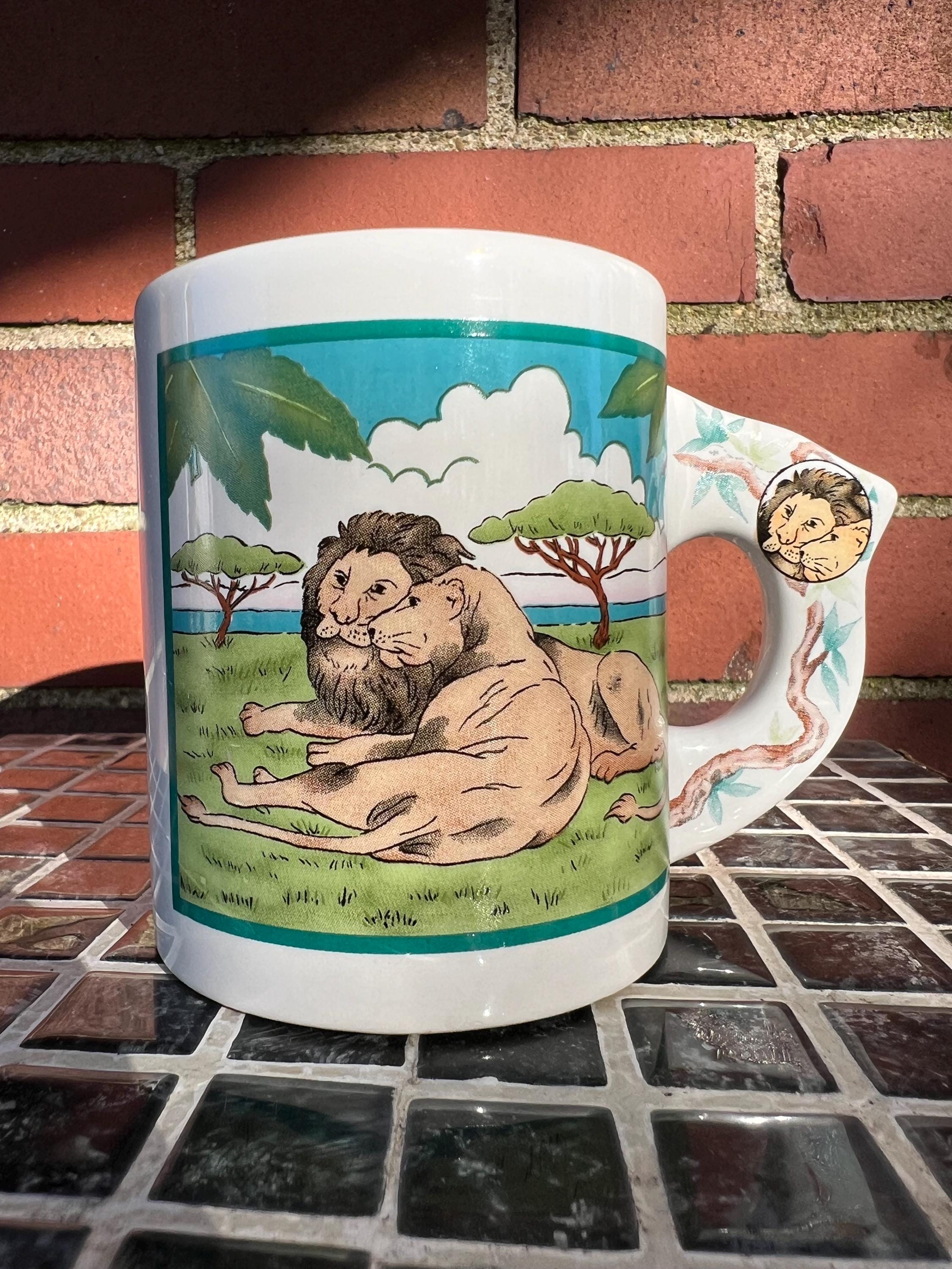 Vintage leo mug - Etsy 日本