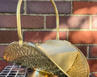ヴィンテージ真鍮バスケット - Etsy 日本