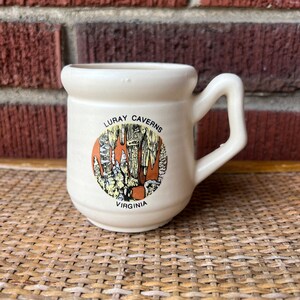 Tazza souvenir vintage Luray Caverns VA
