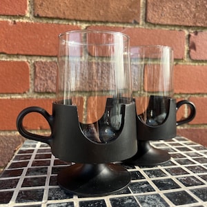 Vintage Corning Glass-Snap Drinkware Set of 2