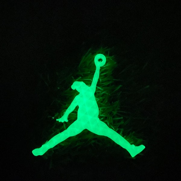 Air Jordan Santa Ornament - Glow in the Dark!