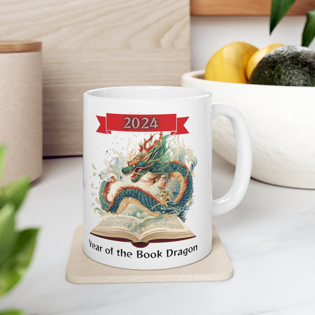 Personalized Dragon Coffee Mug – Custom Name Glitter Dragon Ceramic Cup, 11oz Or 15oz - View #4