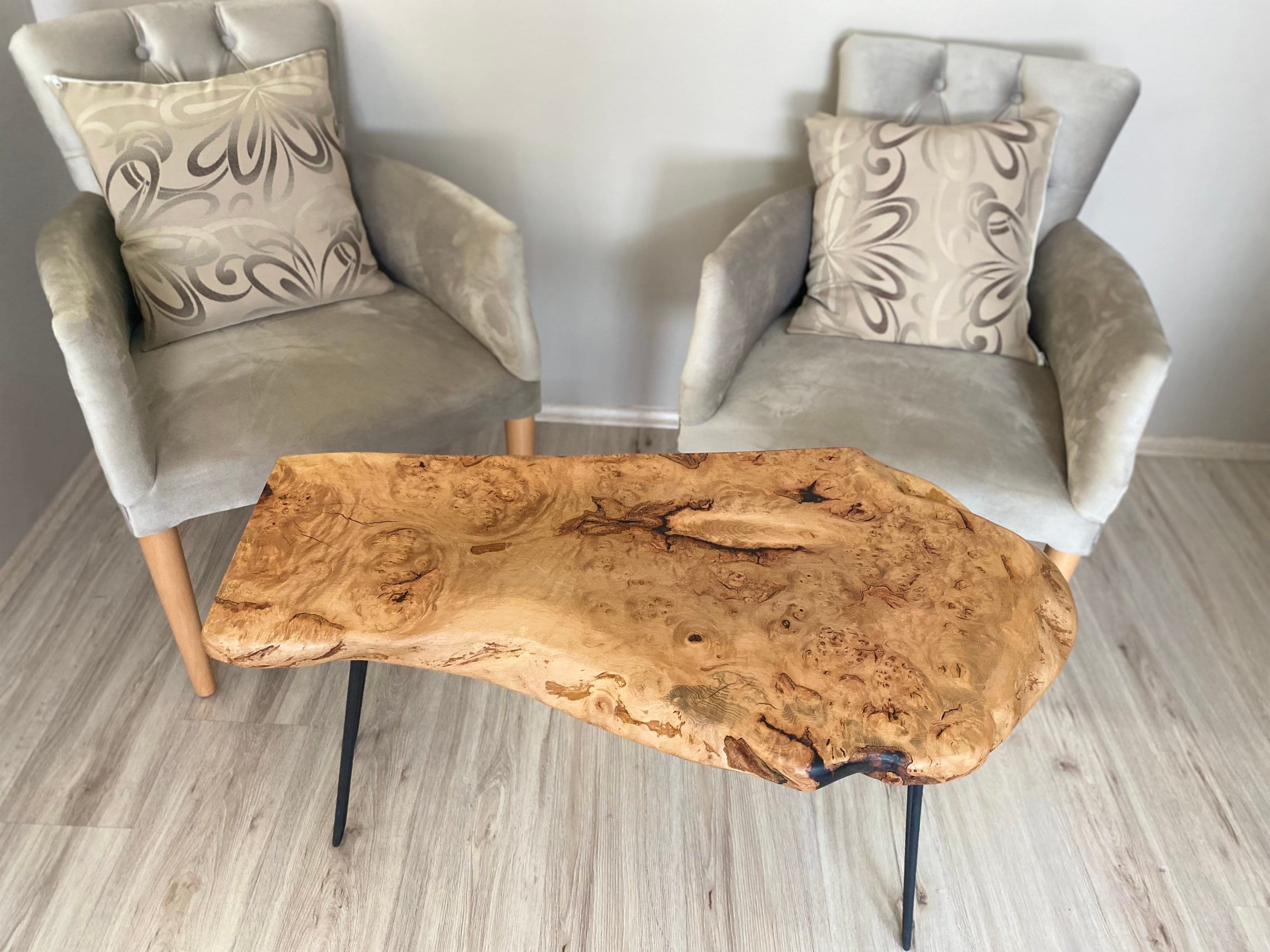 Natural Ash Wood Coffee Table Ash Tree Wood Slab Coffee Table Epoxy