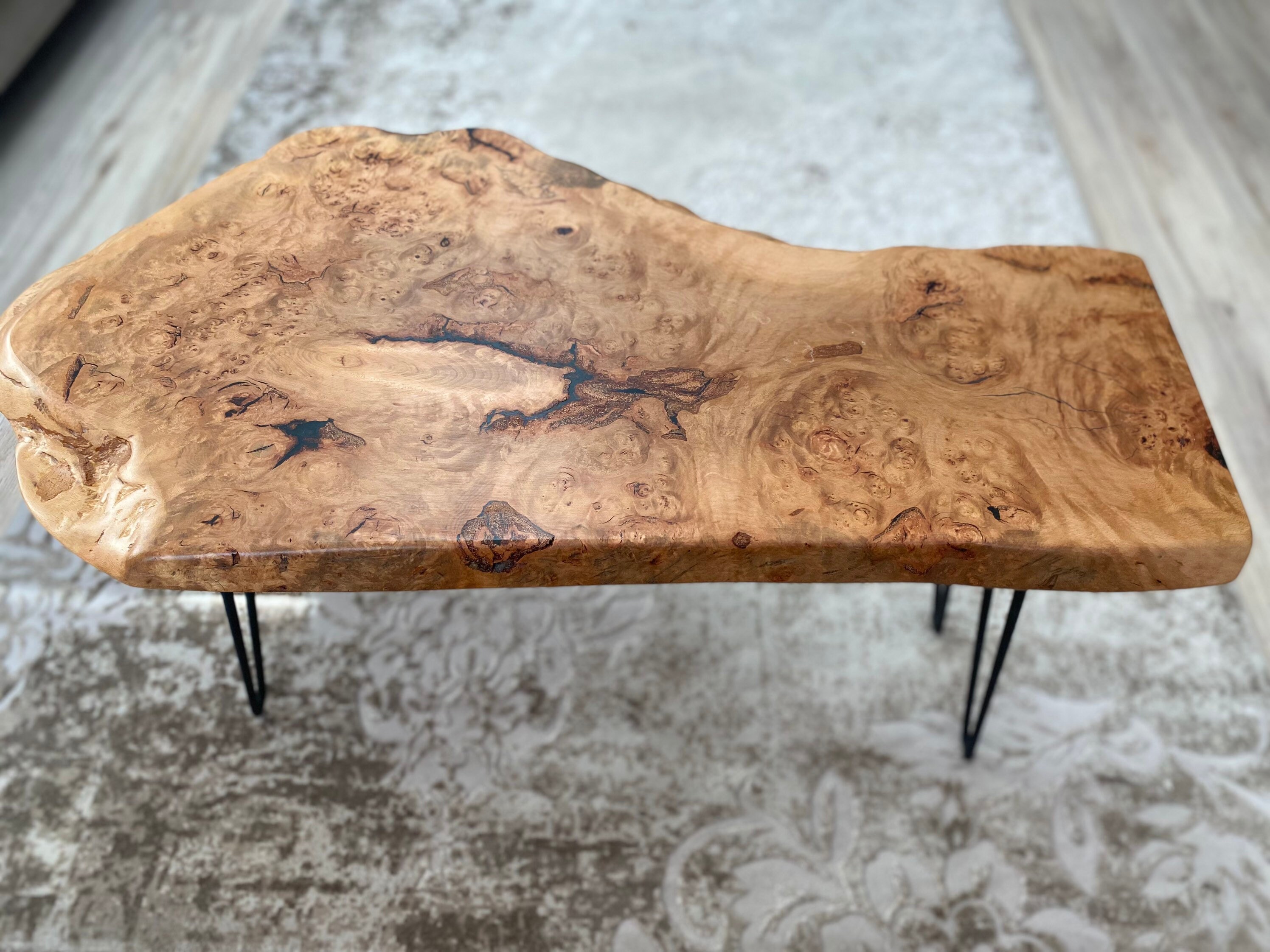 Natural Ash Wood Coffee Table Ash Tree Wood Slab Coffee Table Epoxy