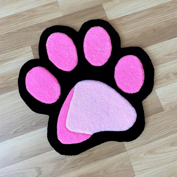 Paw Rug Etsy