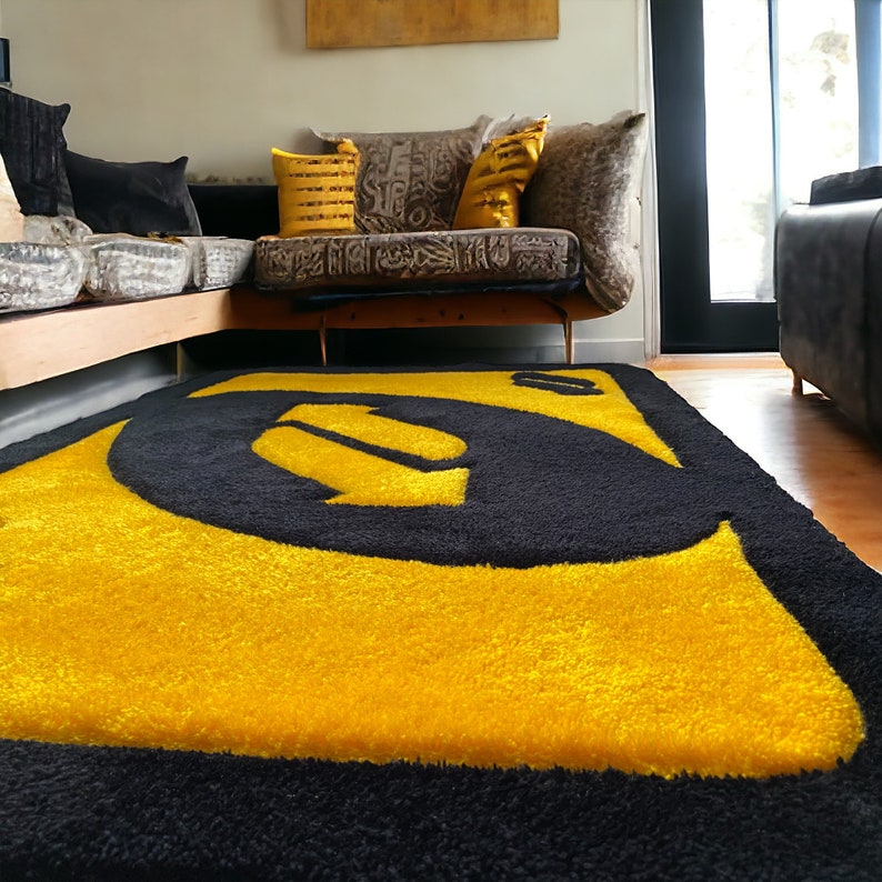 Uno Reverse Card Handmade Rug Colorful Custom Decorative Carpet Gift ...