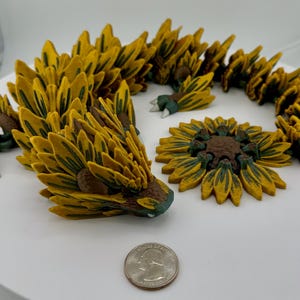 Golden Sunflower Dragon