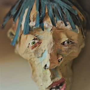 paper mache head