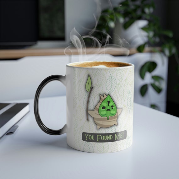 Legend of Zelda Mug 11oz Korok Link Zelda Merch Coffee Tumbler Tears of the  Kingdom Breath of the Wild 