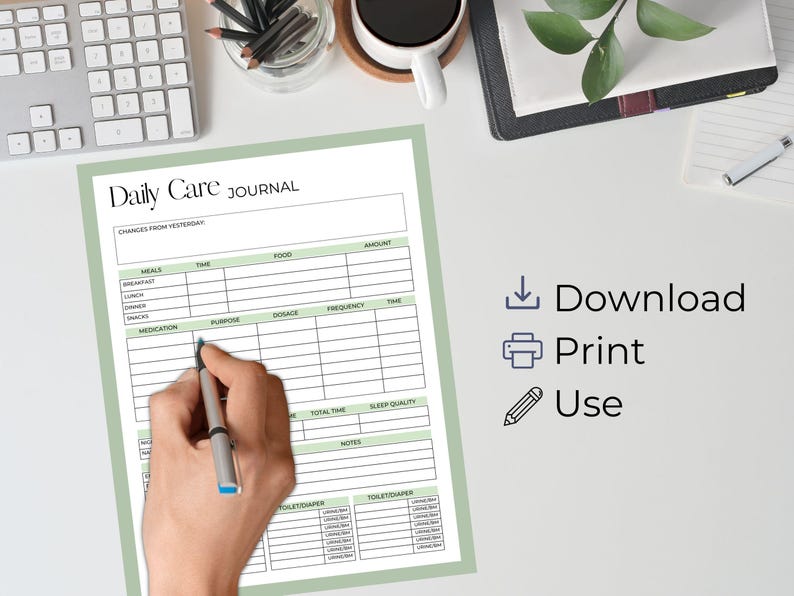 Medical Planner & Binder, Printable and Editable PDF image 11