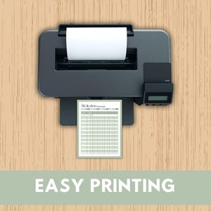 Medical Planner & Binder, Printable and Editable PDF image 10