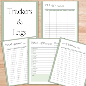 Medical Planner & Binder, Printable and Editable PDF image 7