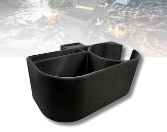 Portavasos para YETI Roadie 15 y 24: portavasos con clip y accesorio de almacenamiento lateral