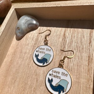 Ocean earrings image 5