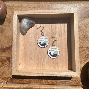 Ocean earrings image 1