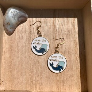 Ocean earrings image 4