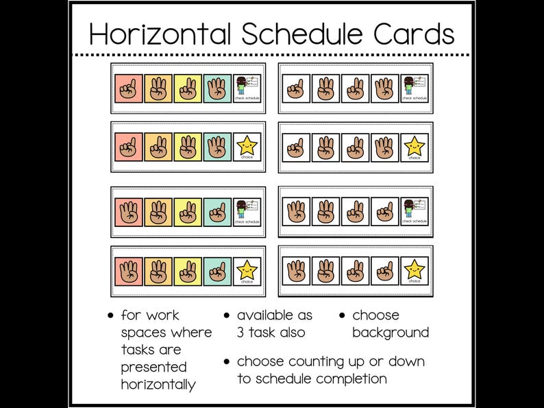 Independent Work Station Setup Visuals, Special Education Classroom ...