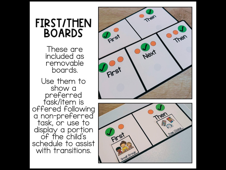 Visual Communication Book for Non-Verbal, Choice Board Binder, Visual Flip-Book, Autism Classroom, Interactive Communication Boards image 10